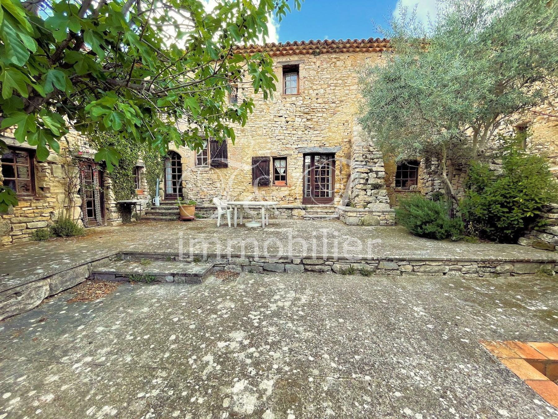 Authentic Provencal stone farmhouse